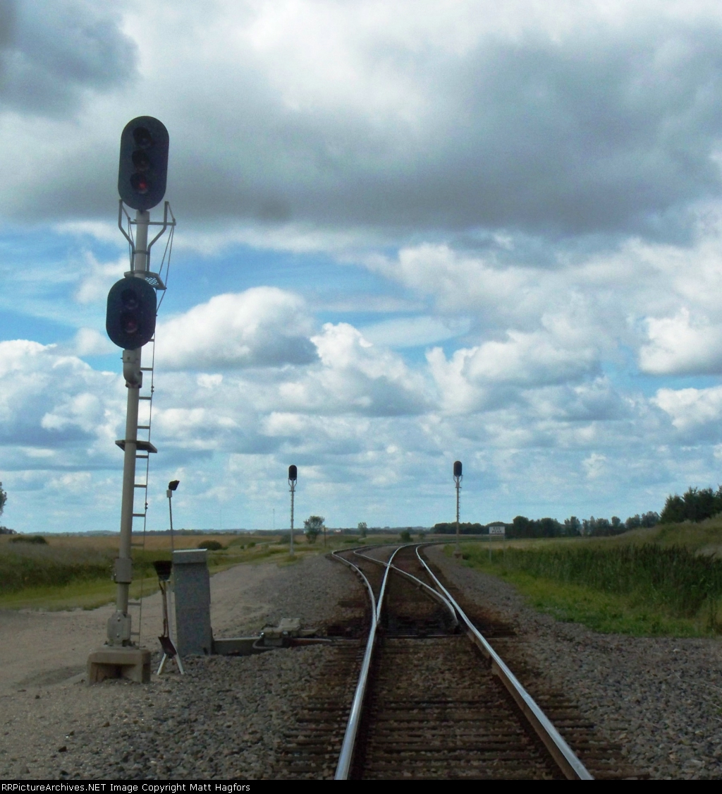 BNSF "East Peak" Jamestown Sub. TWC/ABS.